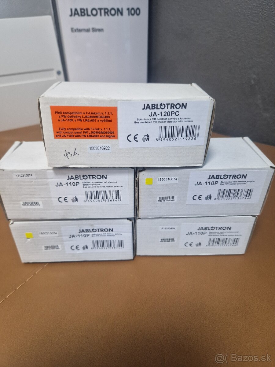 ♦️JABLOTRON 100 set zbernicový ♦️ - 10