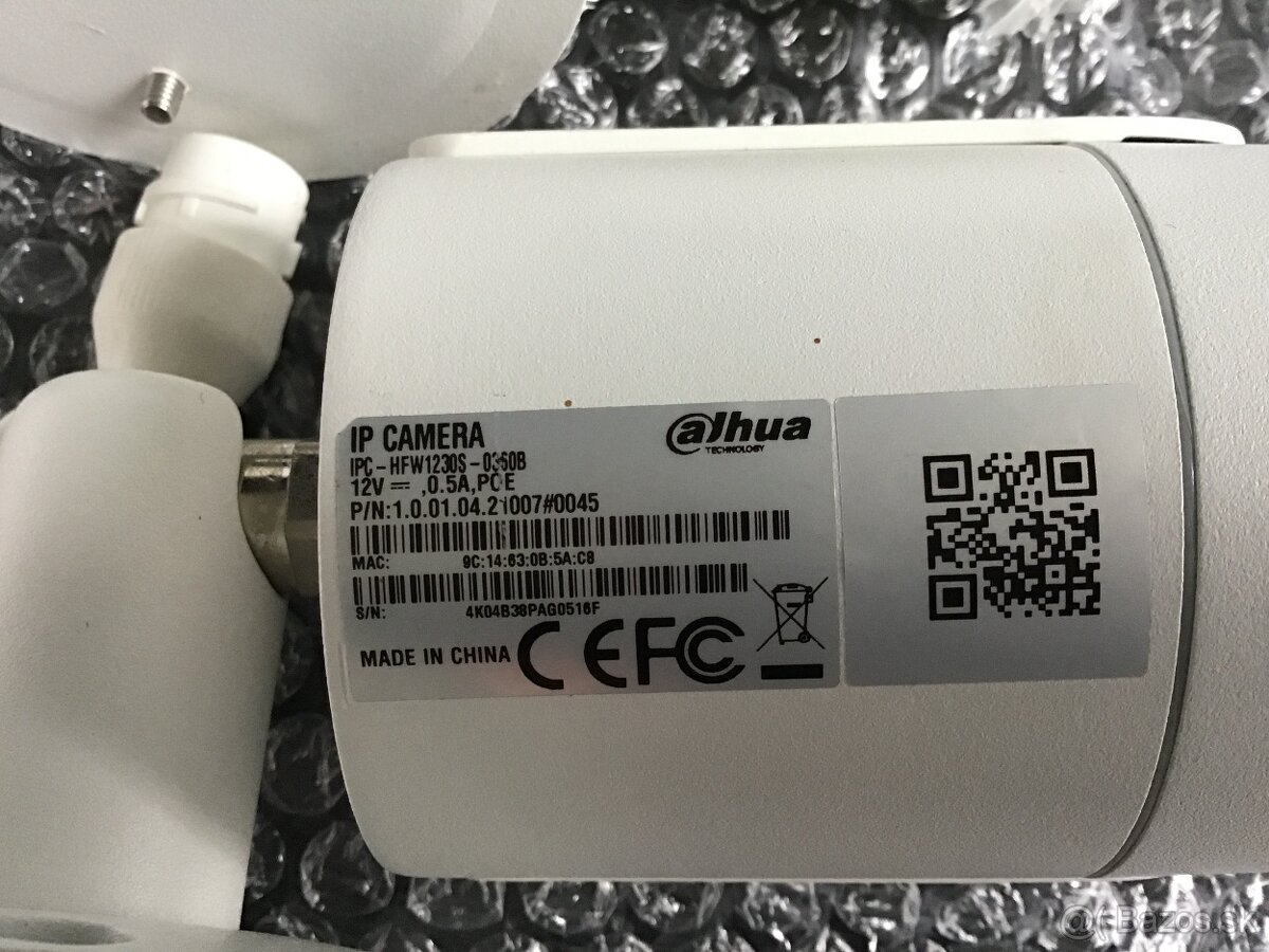 Exteriérová IP Kamera Dahua 3x - TOP STAV - 10