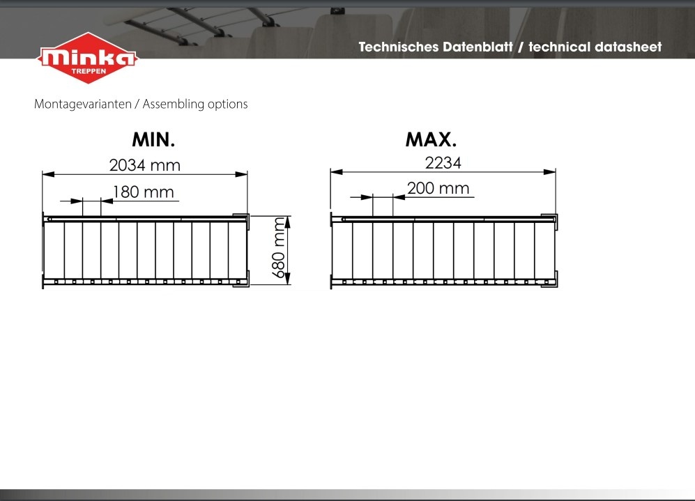 Kovové interiérové schody Modulario MINI - 10
