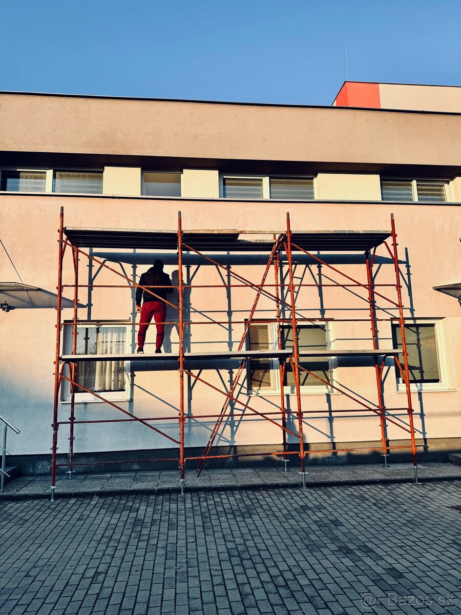 Fasádne stavebné rámové lešenie - 10