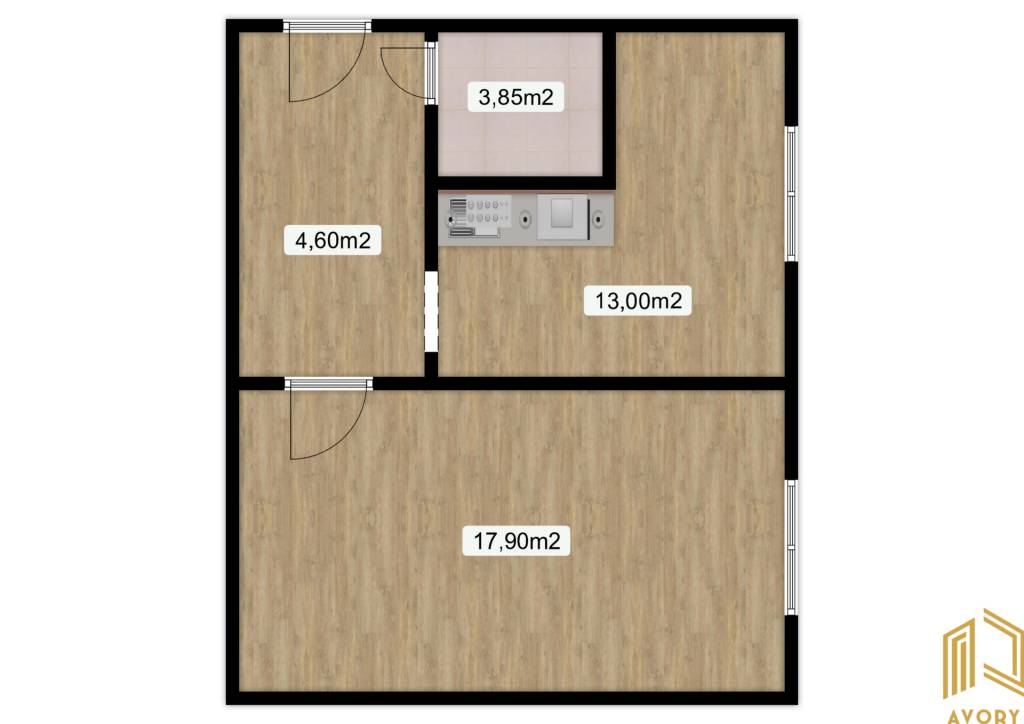 REZERVOVANÝ/ 1 - IZB. BYT (39,7m2) BREZOVÁ pod BRADLOM - 10