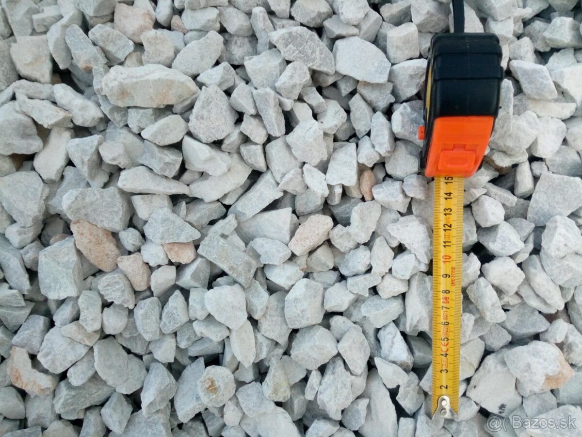 Okrasné štrky kremenec - 10