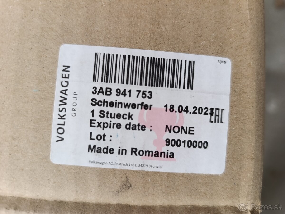 Ľ predný Bi-xenon VW Passat B7 - 10