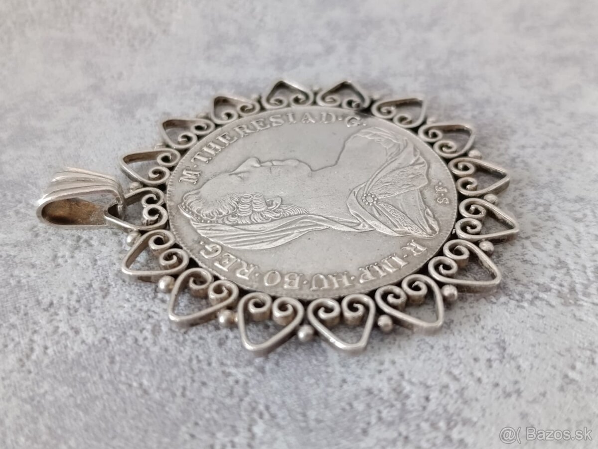 Tolar Marie Terezie(zřejmě novorazba), PUNC, AG, STRIBRO - 10