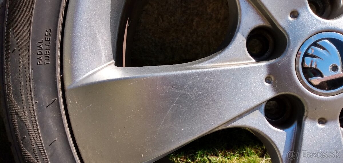 Originál disky na škodu 17" - 10