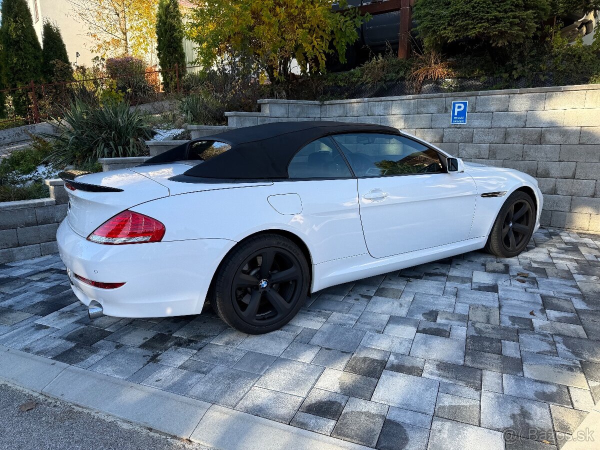 BMW 6 cabrio Zimná znížená cena . - 10