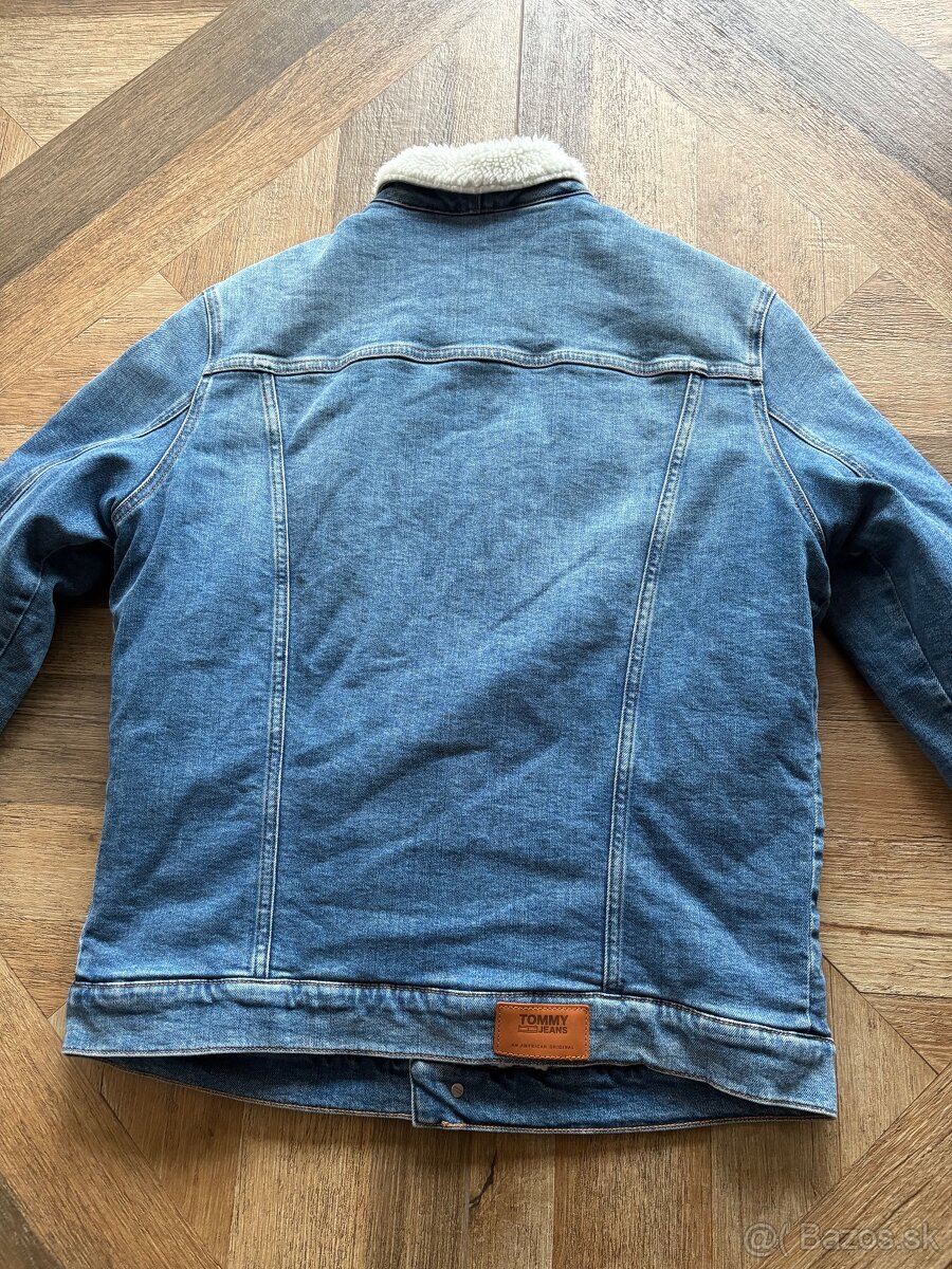 Pánska riflova bunda, TOMMY JEANS, Veľkosť XL - 10