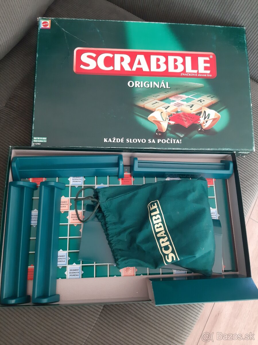 SCRABBLE ORIGINÁL MATEL - 10
