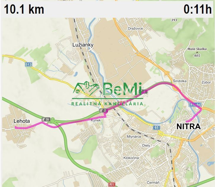 Pozemok so stavebným povolením 713 m2 Lehota pri Nitre ID 38 - 10