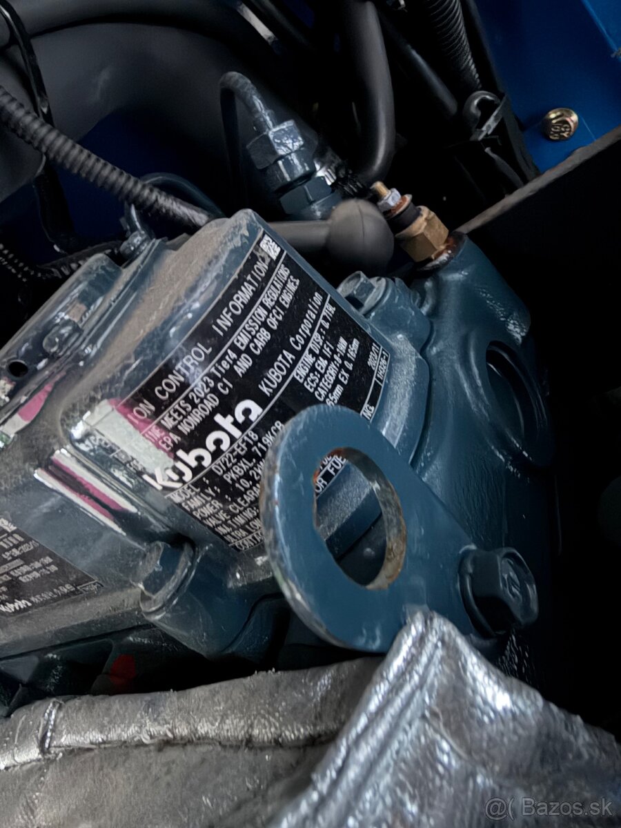 Minibager 1.3T Kubota motor - 10
