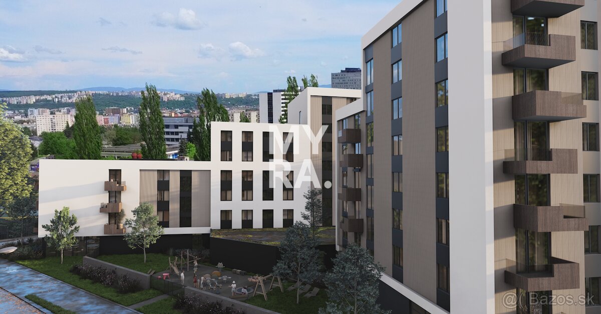 2-izbový byt B5-B3 v Bytovom komplexe Ipeľská - 10