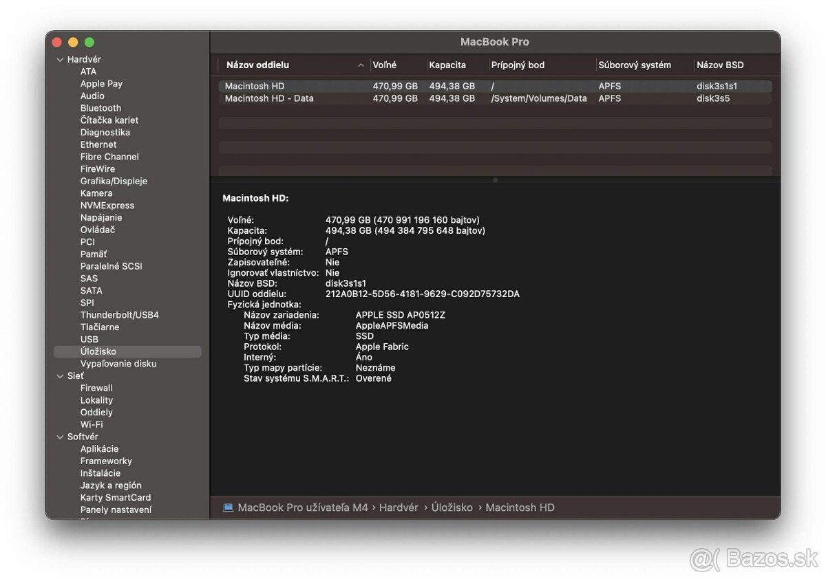 ⭐️ MacBook Pro 16" (2024), M4 PRO, 512TB, 3 cykly batérie - 10