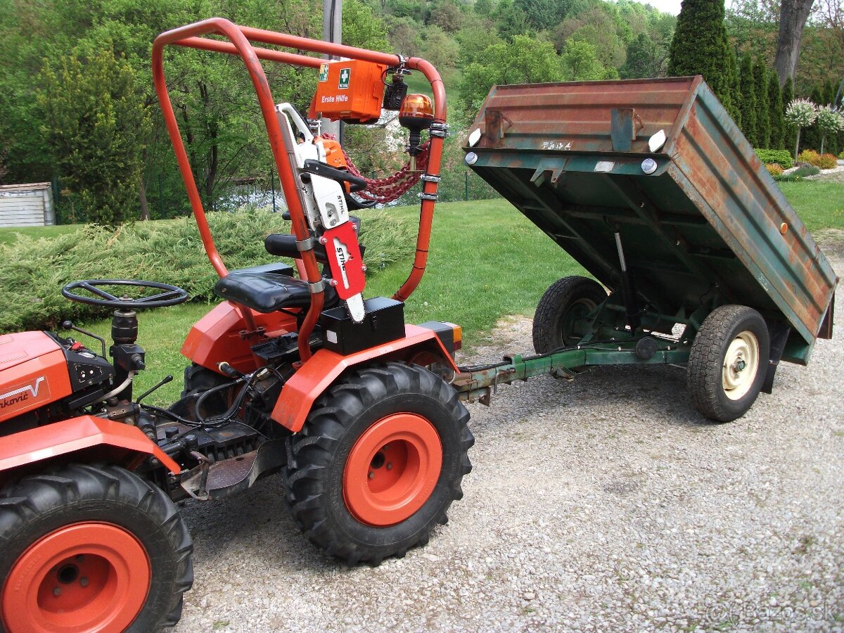 Predám orig.fabrickú vlečku-sklápač typ-ANS151. - 10