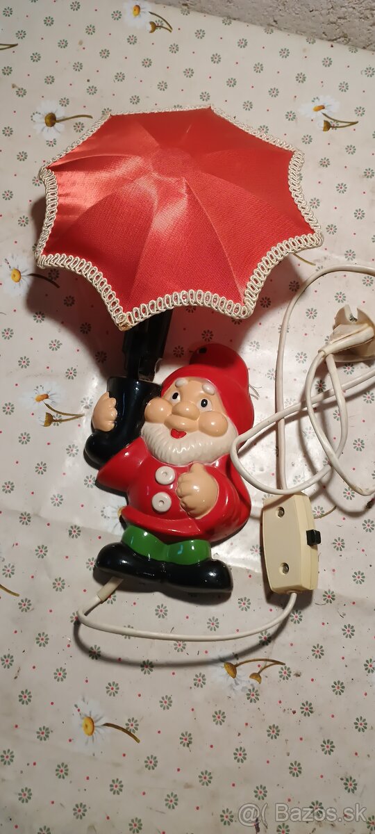 Retro lampa trpaslik - 10