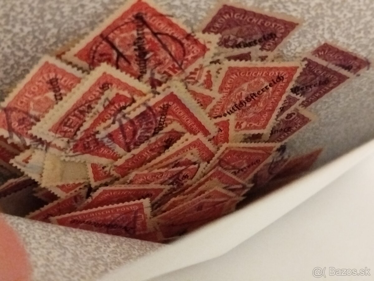 staré Rakúsko (r. 1890-1935) - plná krabica známok - 10