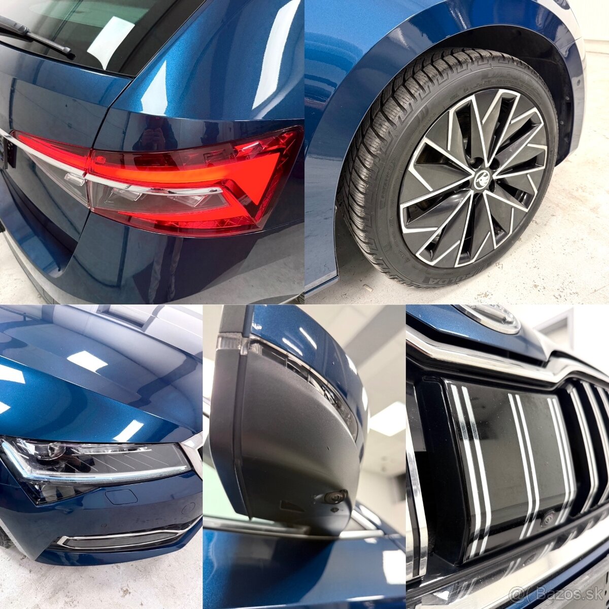 Skoda Superb Premium 2.0TDI 147 Kw Matrix/Webasto/360kamera - 10