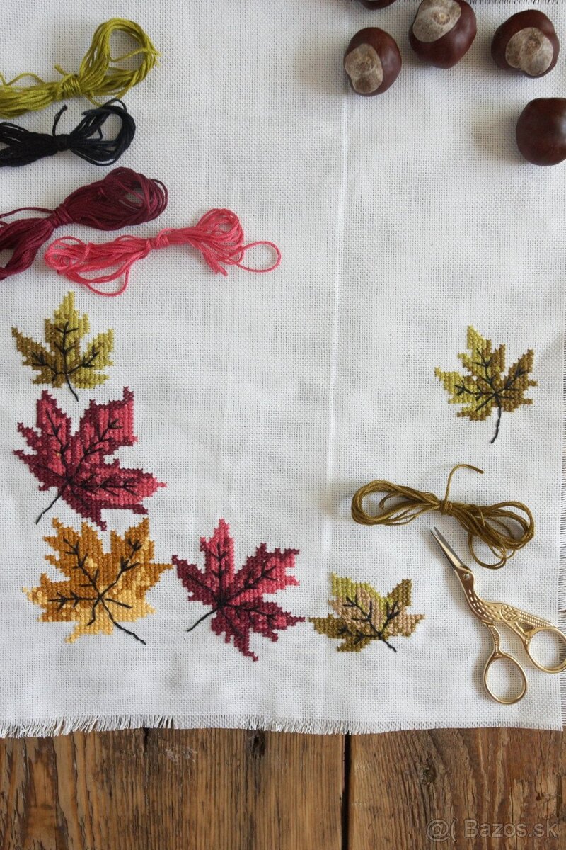 Vintage nožnice jemne zlaté - 10