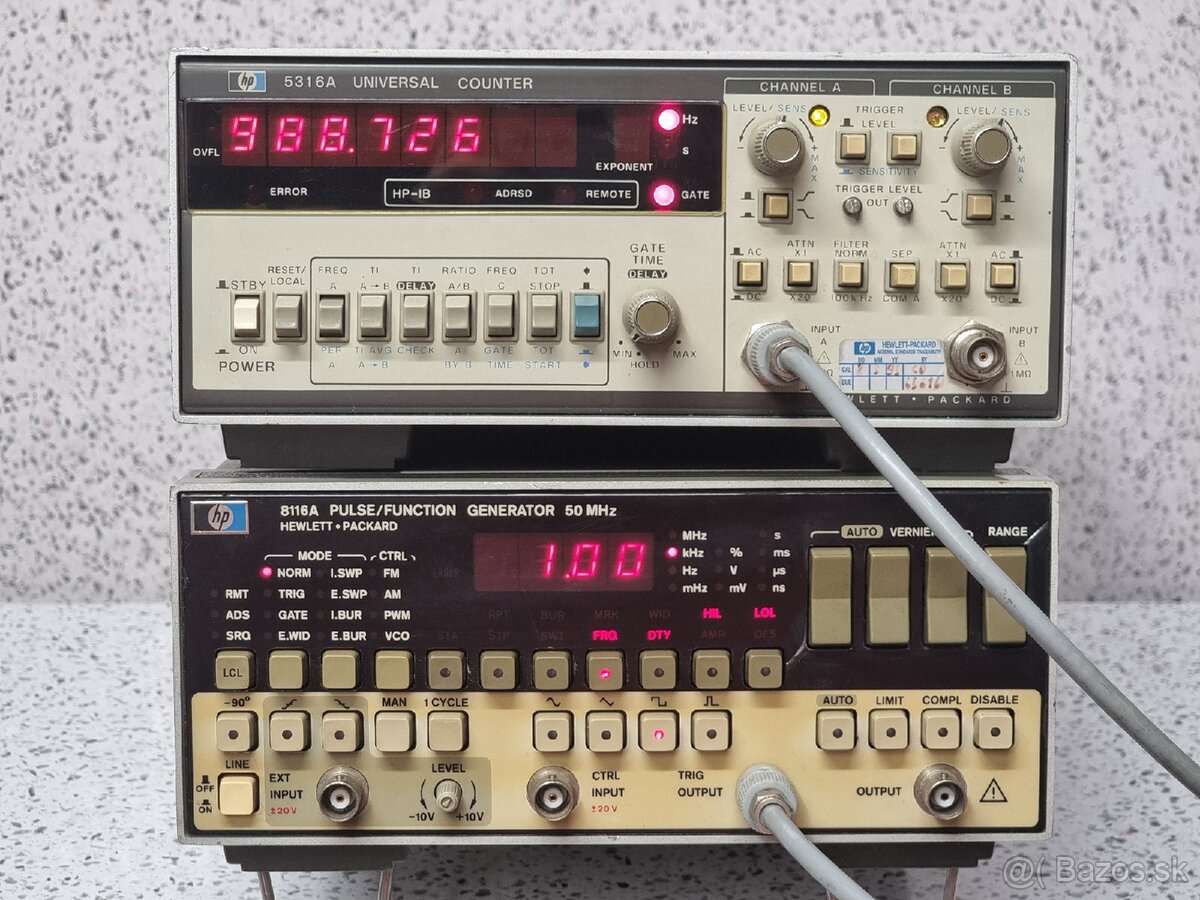 HP 5316 UNIVERSAL COUNTER (ČÍTAČ) _ HEWLETT.PACKARD - 10