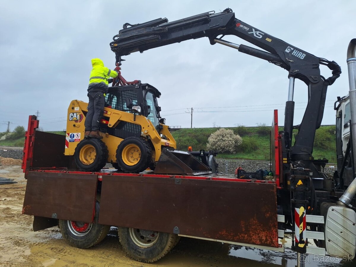 Preprava materialu, hydraulická ruka - 10