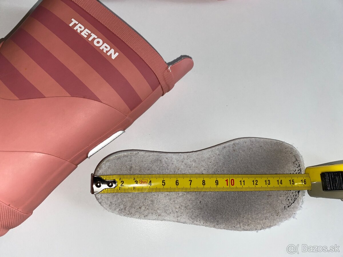 Detské gumáky Tretorn veľkosť 24 - 10
