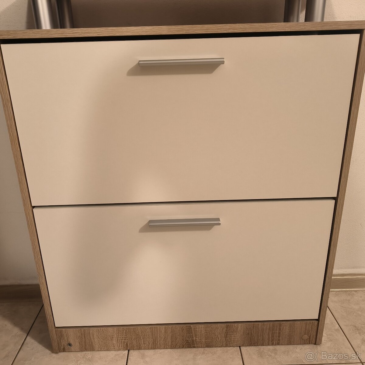 Botník/skrinka na topánky dekor dub - 10