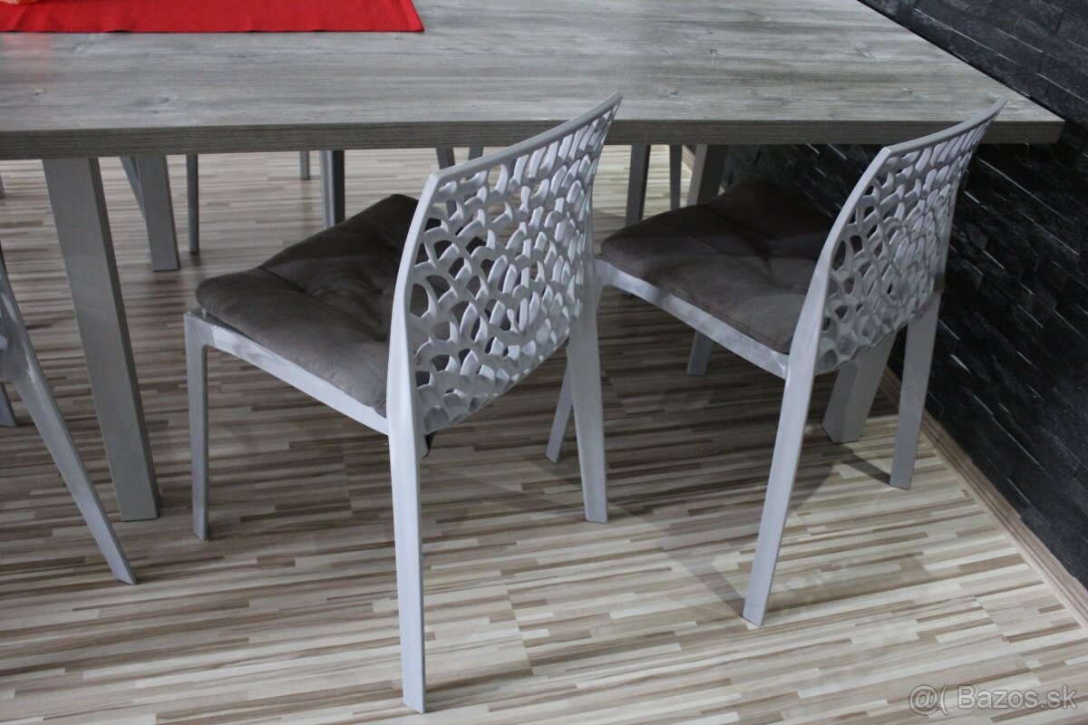 Nový jedálenský stôl pre 8-10 ľudí 300cm x 110cm - 10