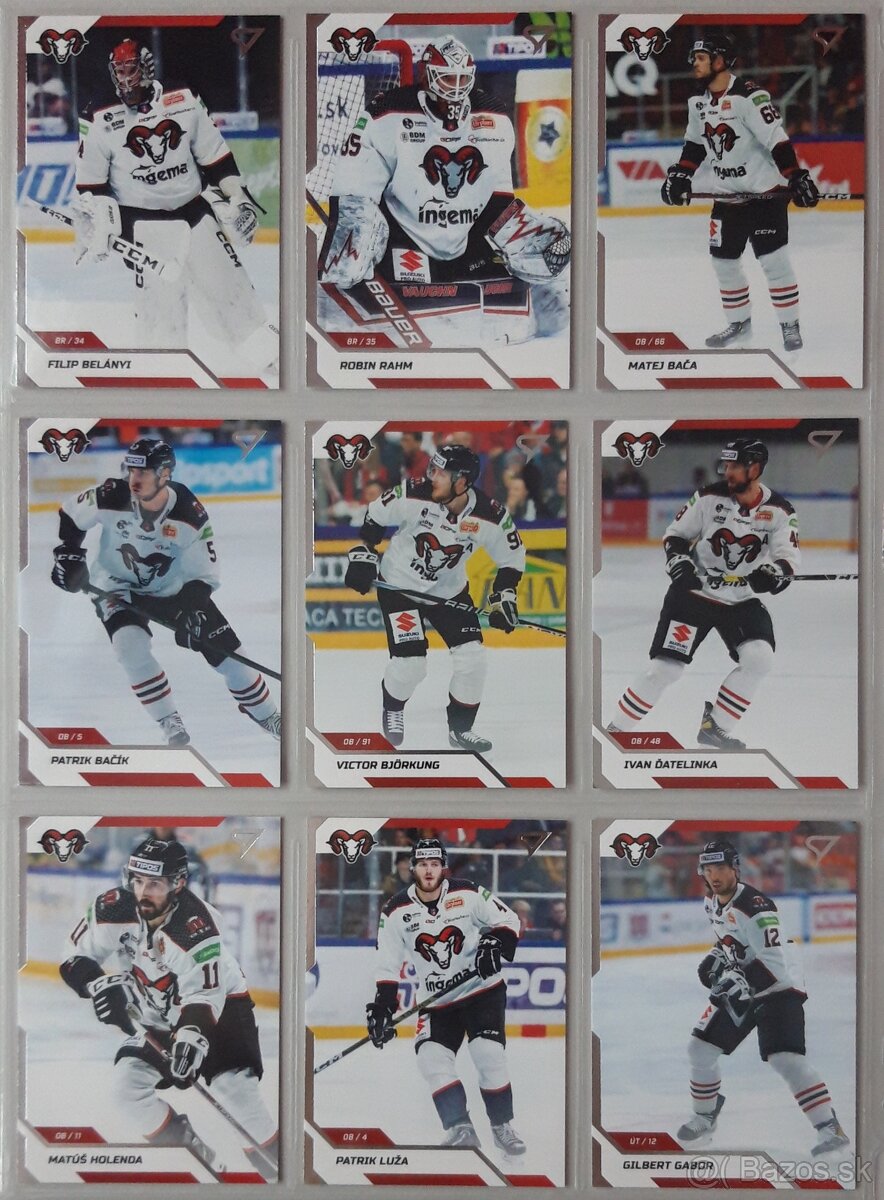 Hokejové kartičky TIPOS EXTRALIGA 24/25 HC 05 B.BYSTRICA - 10