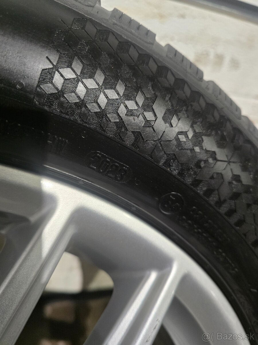 Zimná Sada AUDI A4 Allroad+Zánovné Continental 225/55 R17 - 10