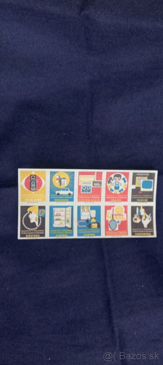 Predám zápalkové nálepky - 10