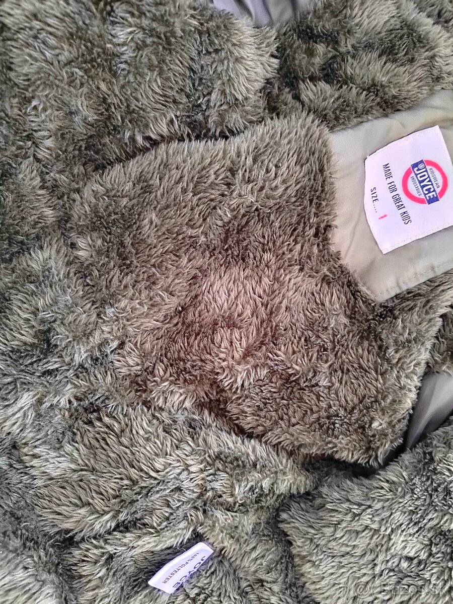 Zimná bunda s kožušinou v.1,5 - 2 r. - 10