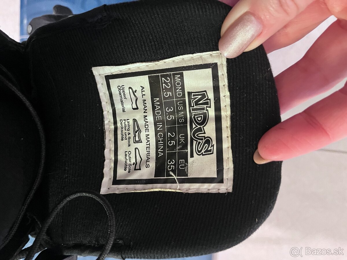 Predam detsky snowboard s viazaním a topánkami - 10