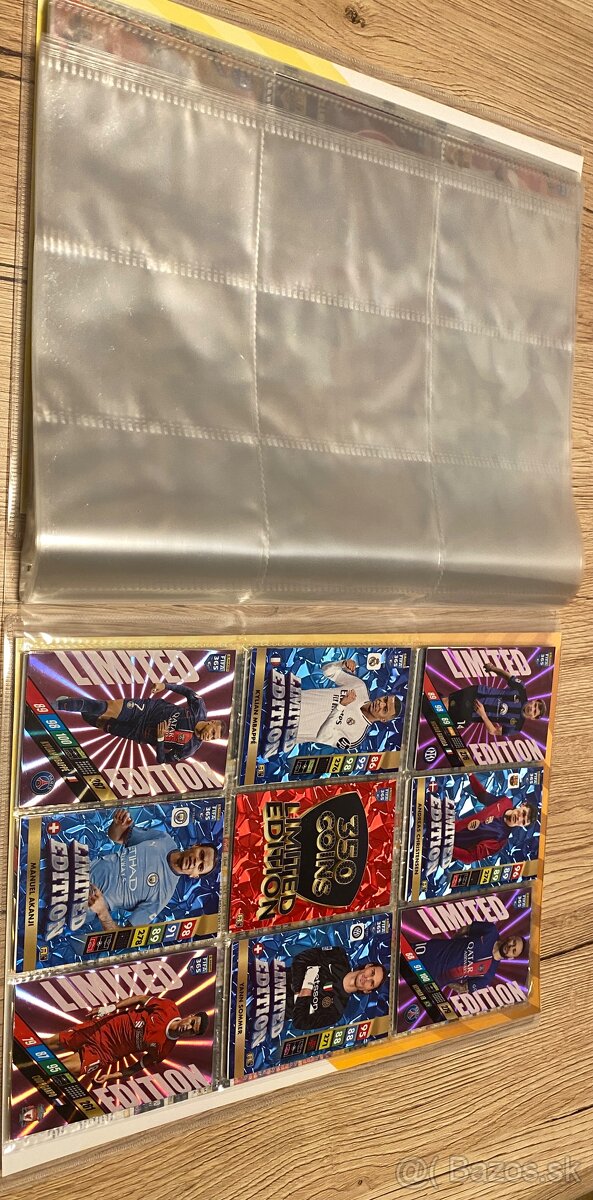 Futbalové kartičky 510ks - 10