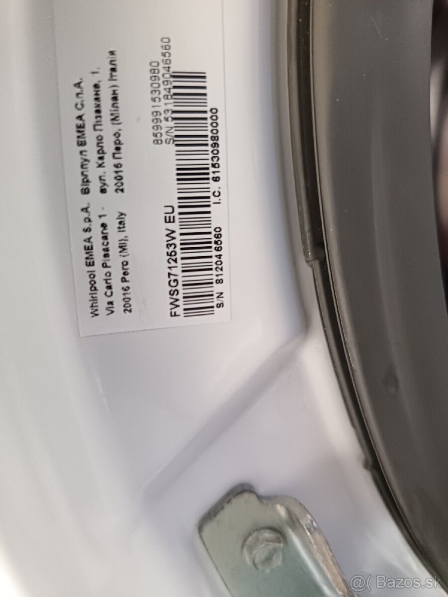 Slim rodinna práčka na 7 kg v zaruke - 10