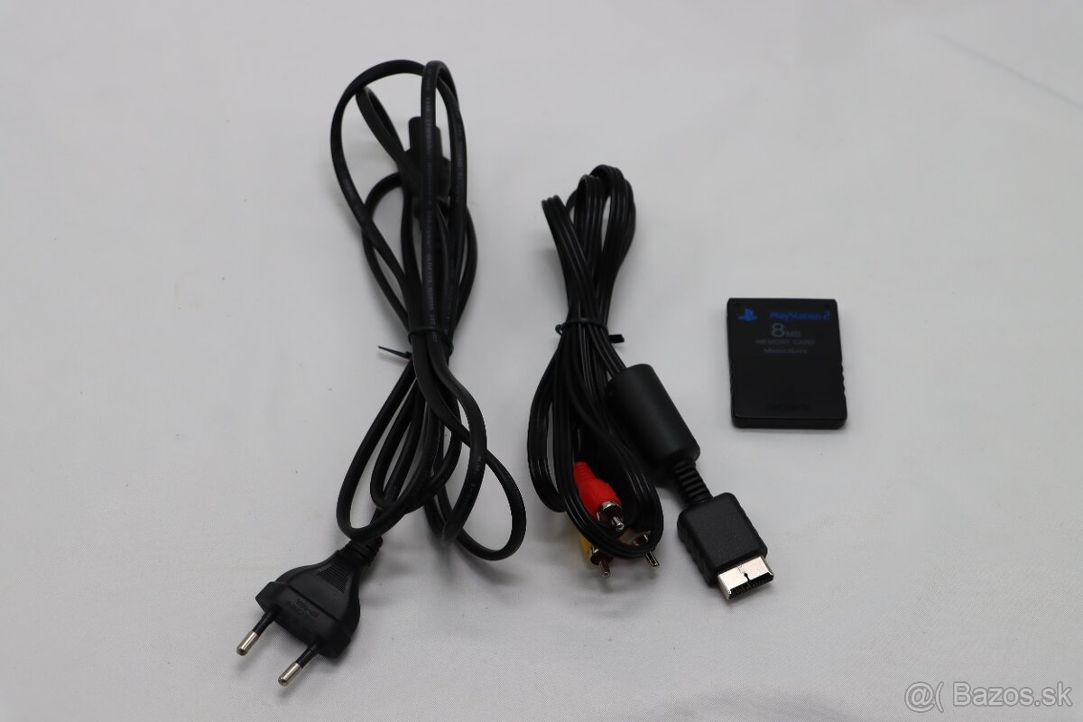 PlayStation 2 Slim SCPH-90004 + karta + ovládač - 10