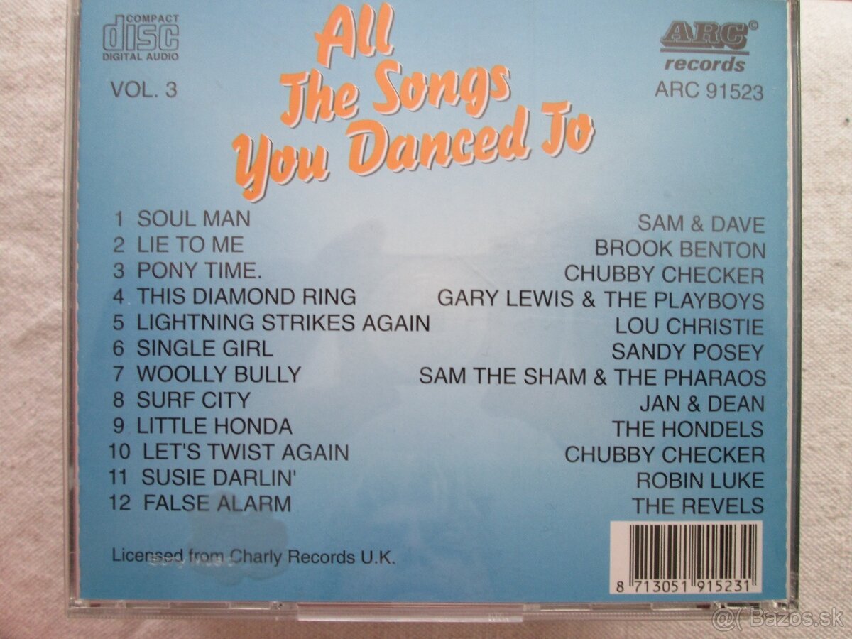 oldies pop & rock : compilations (výbery). 20 cd Hits - 10