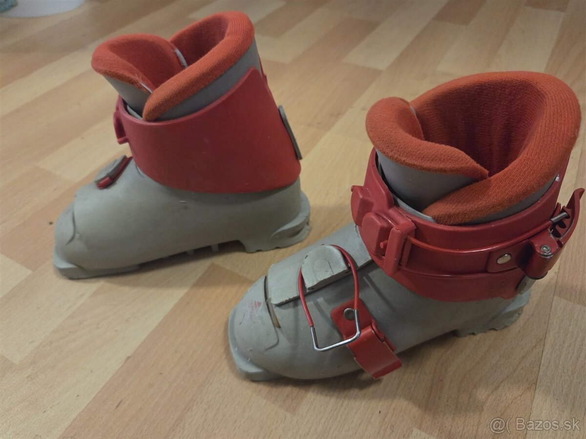 Detské lyže 100 cm s lyžiarkami - 10