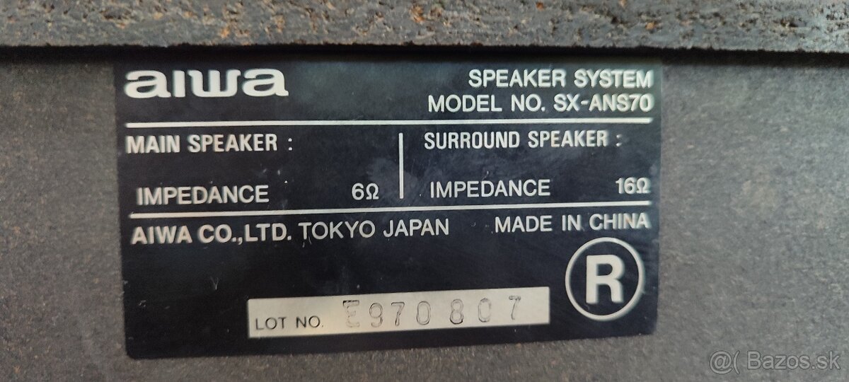 Hi-fi veža Aiwa - 10