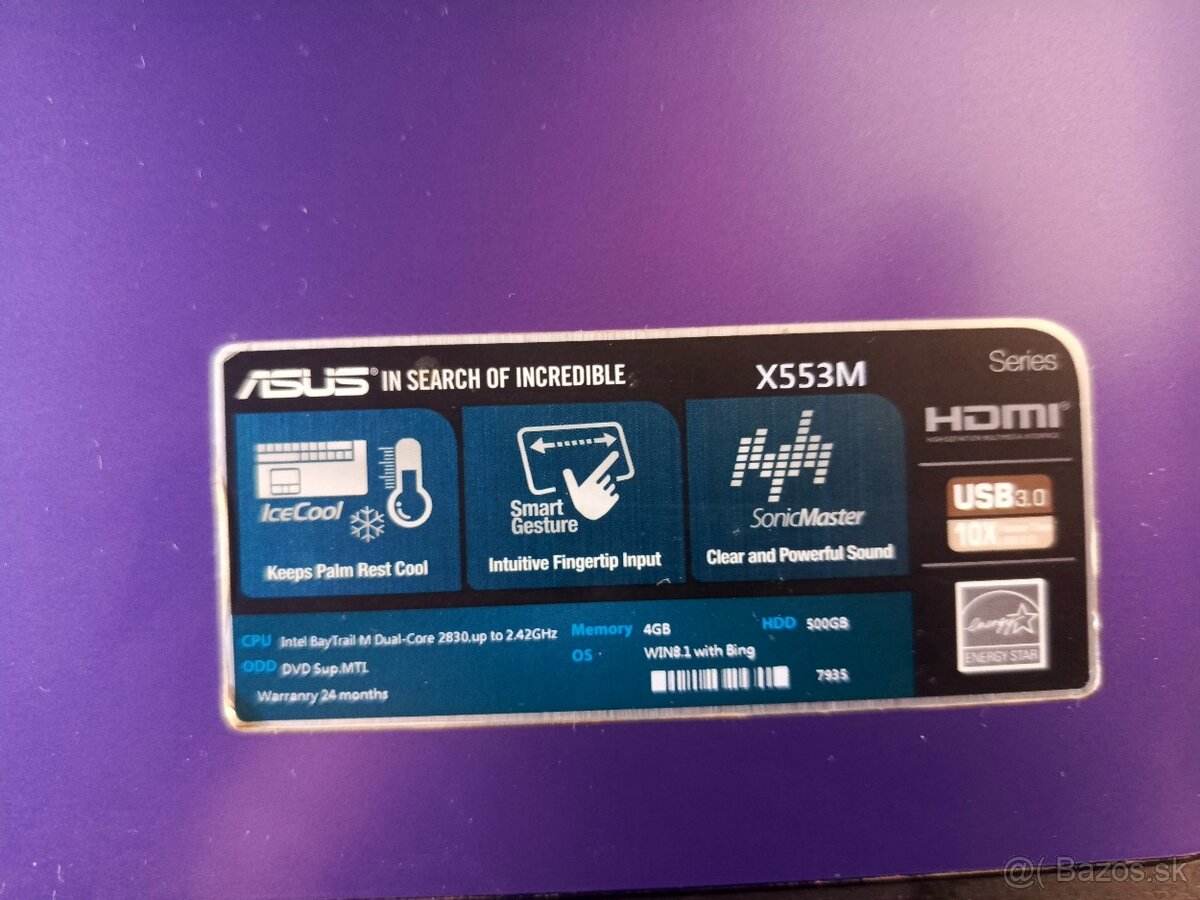 Asus X553M - 10