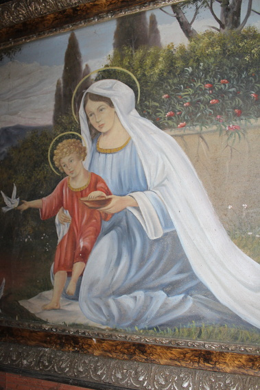 Olejomalba,Starý obraz zo Sakrálnou tématikou - 10