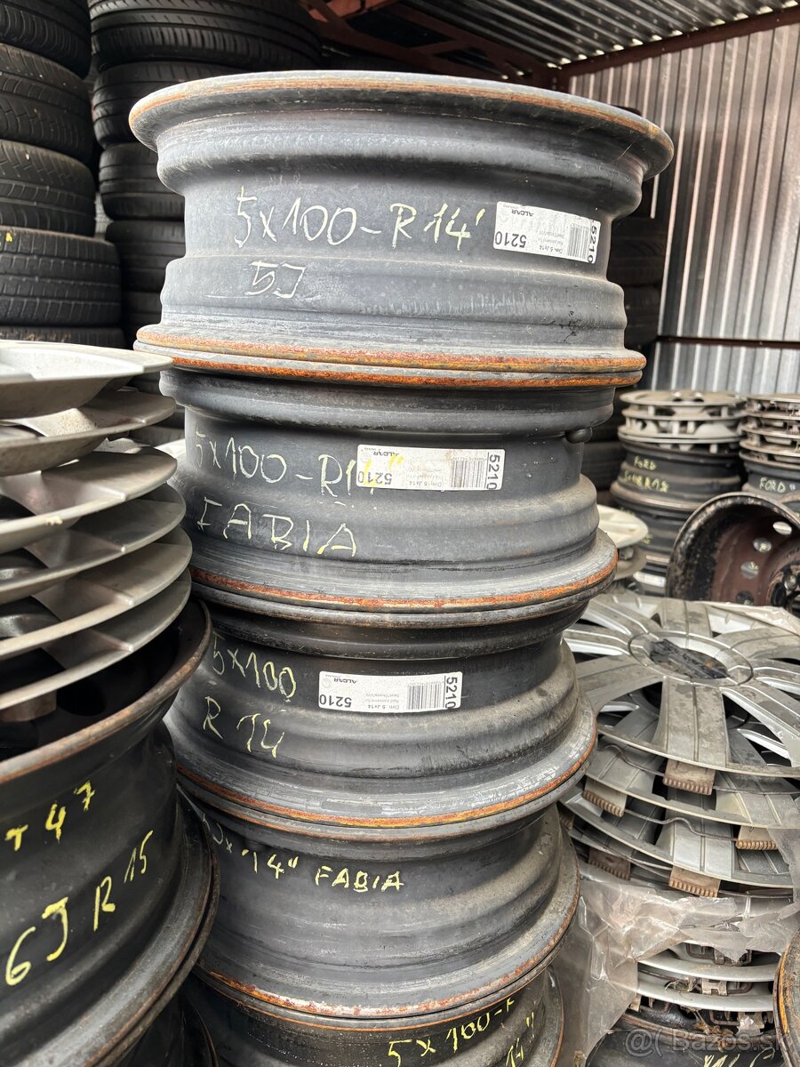 Plechové disky - rôzne rozmery - 10