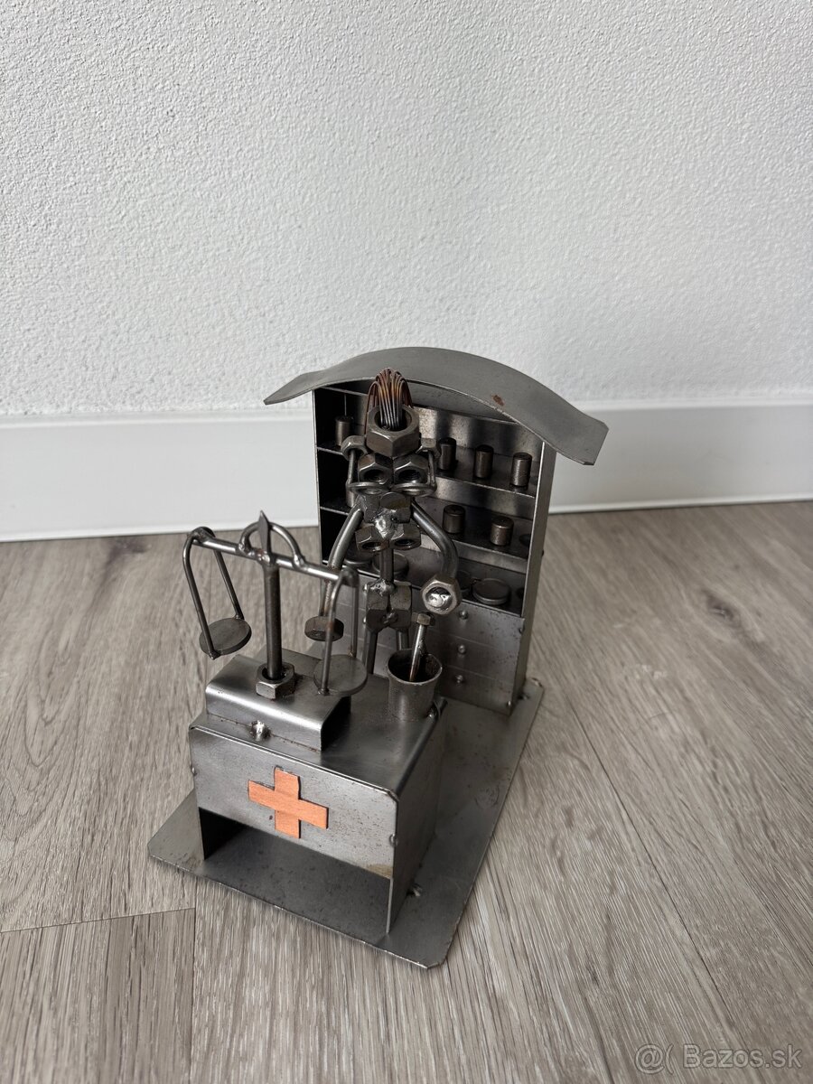 Štýlová kovové postavičky - figúrky - 10