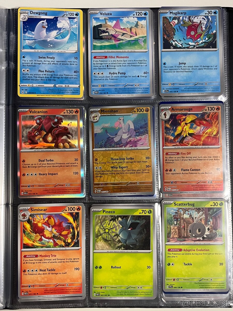 Pokemón album s kartickami - 10