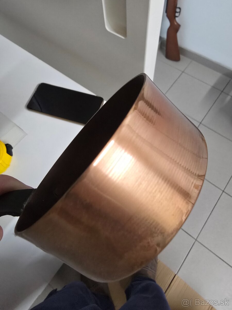 Medene panvicky + vešiak - 10