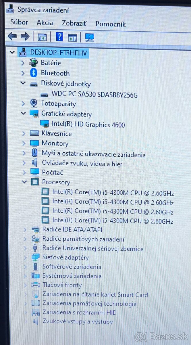 Fujitsu E754 / i5 / 8GB / 256GB / 2x bat. / dock / kovový - 10