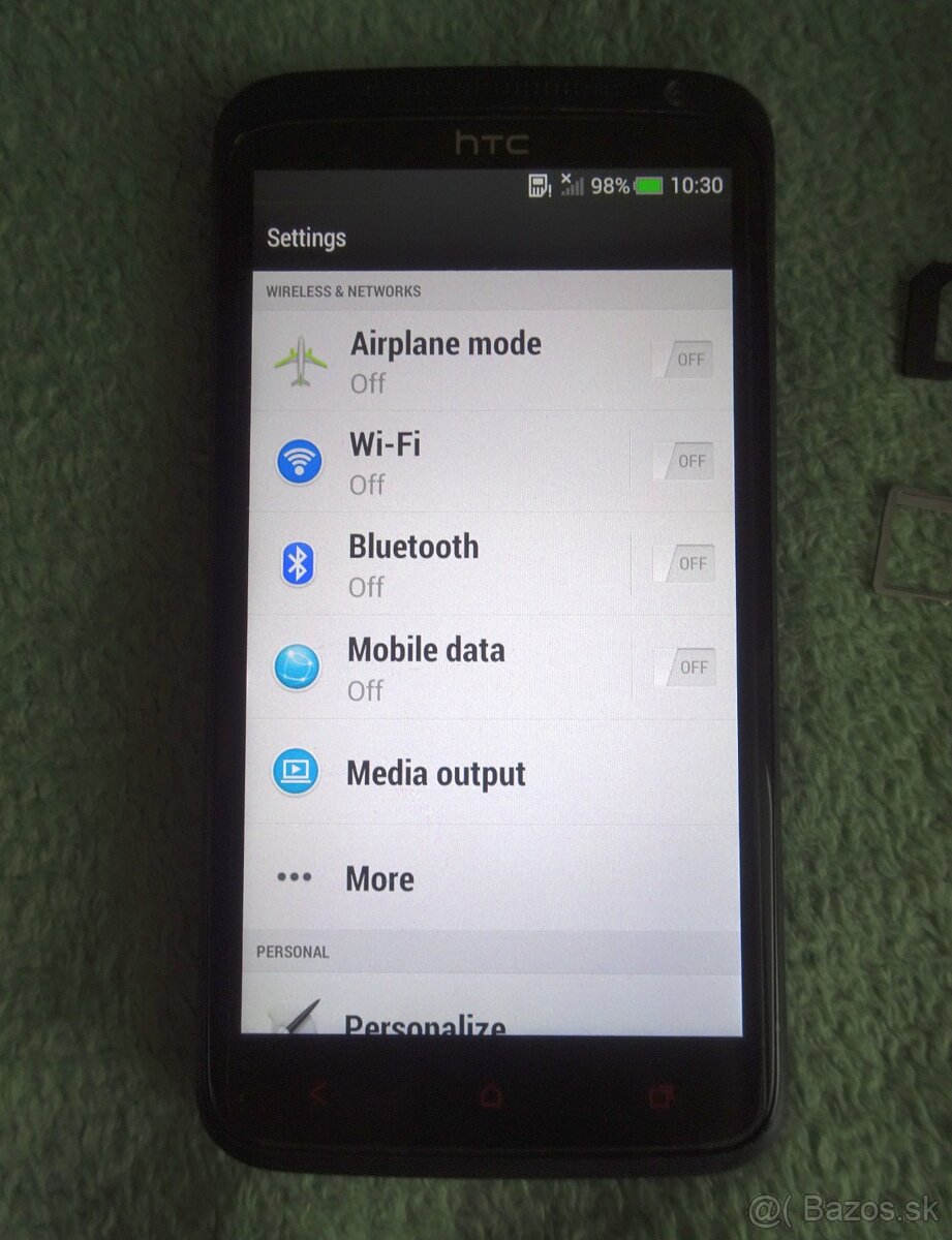 Predám smartpfone HTC ONE-X+ s nabíjačkou. - 10
