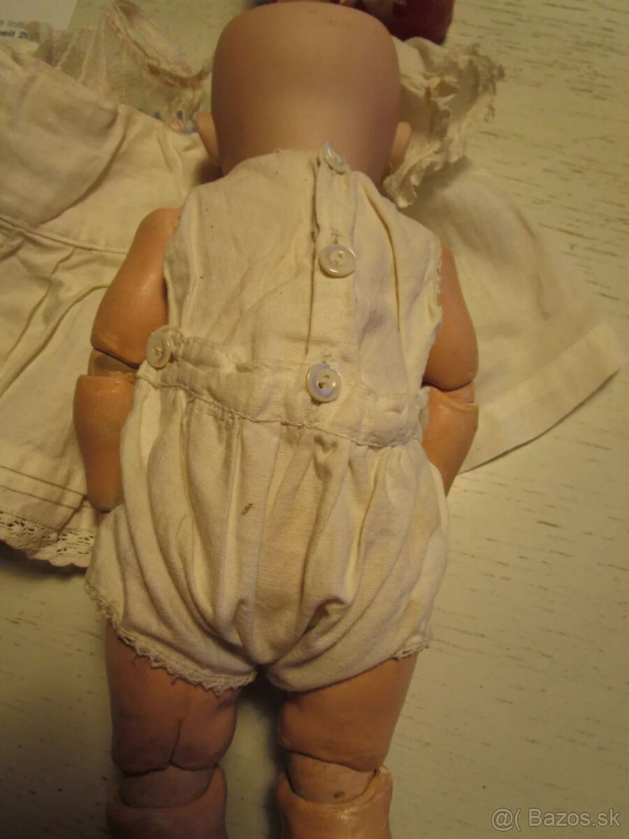 Vzácna STAROŽITNÁ porcelánová forma na bábiku 173-1 od Herte - 10