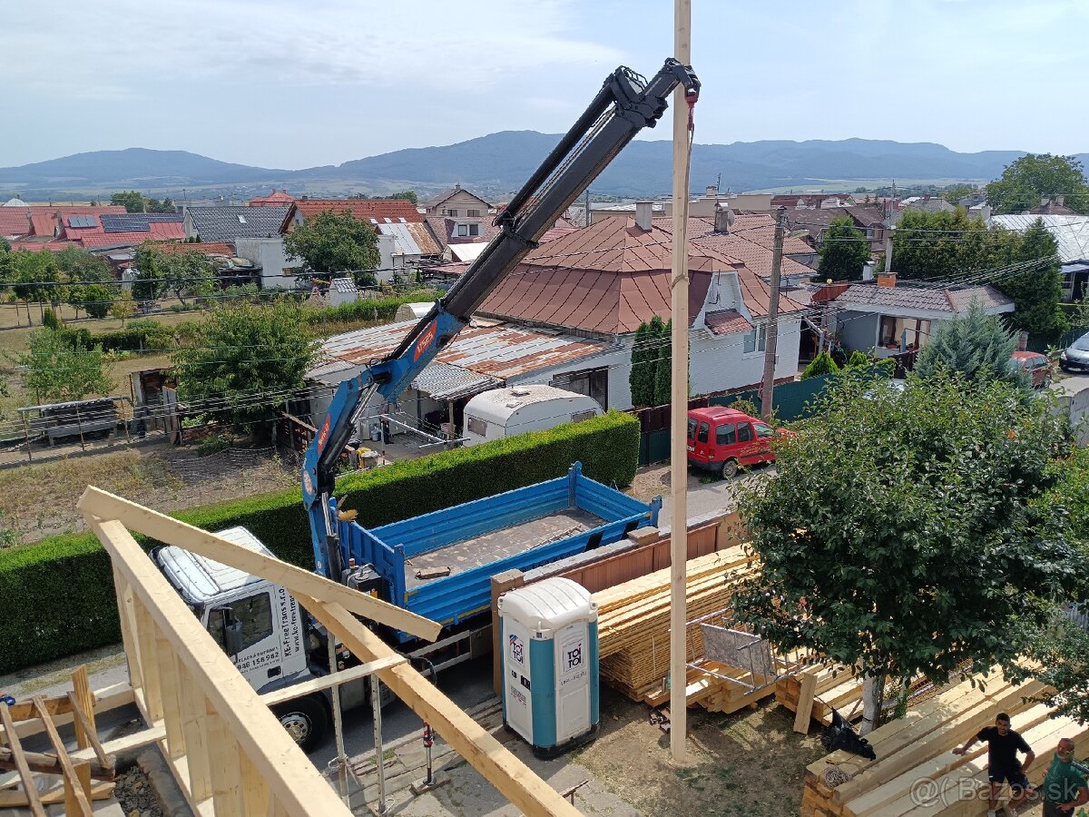 Nákladná doprava Hydraulická ruka + Sklápač - 10