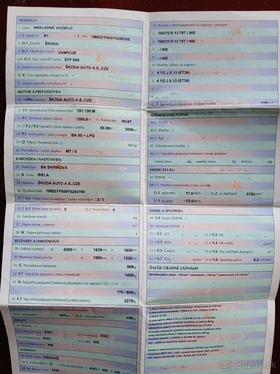 Škoda Felicia Van Plus 1.3 LPG - 10