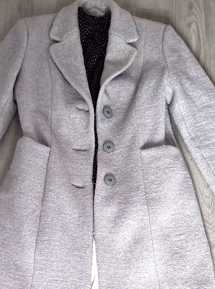 Vlnený kabát slovens.značky Dara fashion veľ. 34 - 36. - 10