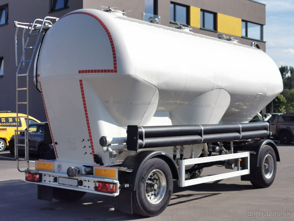 Prodám cisternový přívěs FELDBINDER HEUT 31 m3 na mouku - 10
